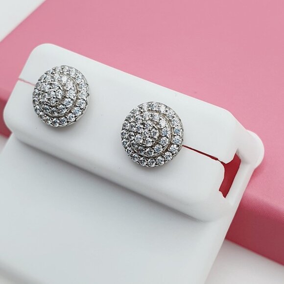 - 925 Sterling Silver Cubic Zirconia Earrings, U19254548 - Picture 3 of 11